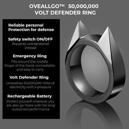 InstaStrike™ PROMAX 50,000,000 Volt Defender Ring