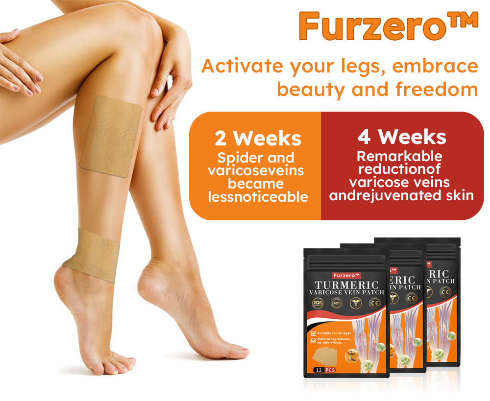 Furzero™ Turmeric Varicose Vein Patch (12 Patches)