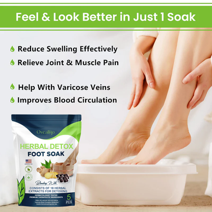 Oveallgo™ Herbal Ultimate Detox Foot Soak Beads