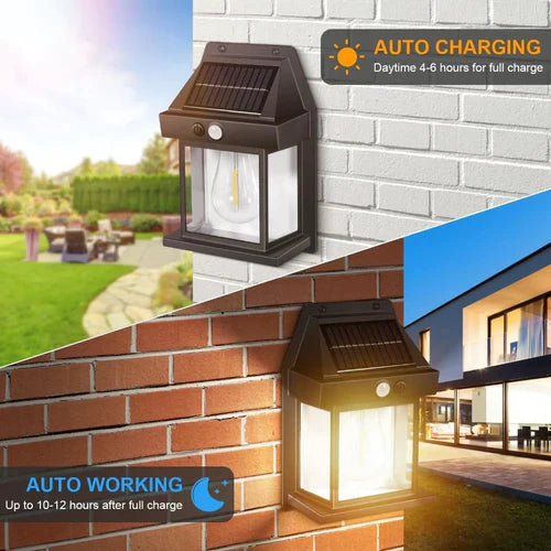 Wireless Solar LED Wall Light