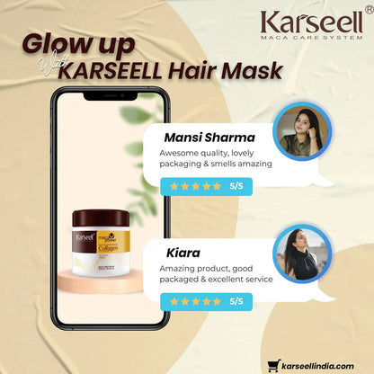 Karasell - Smoothing Hair Damage Organic Repair Collagen Hair Mask